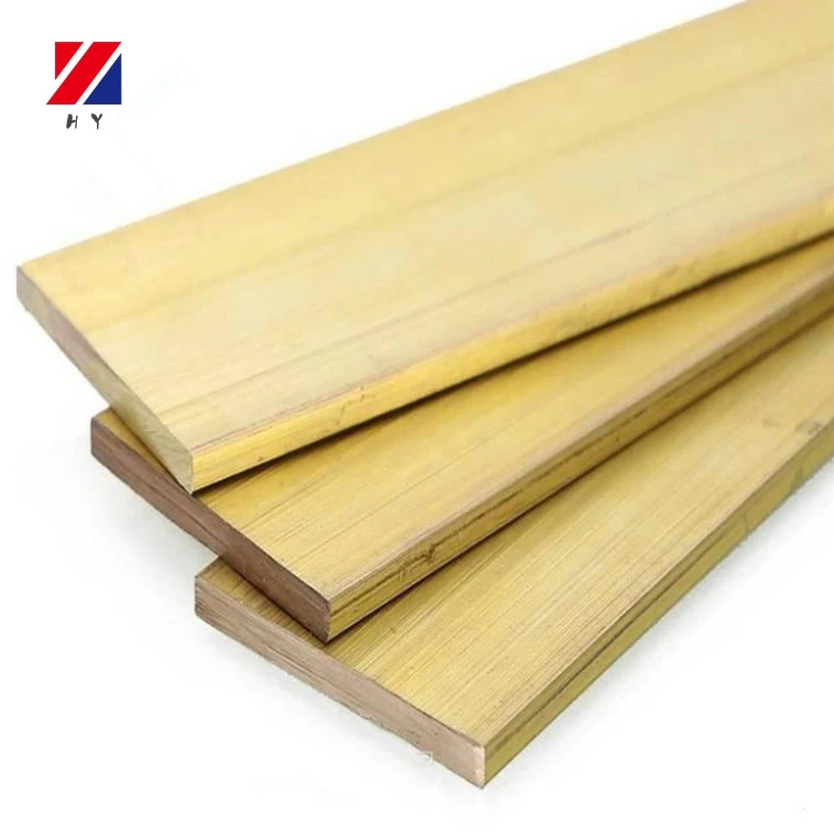 Латунный ряд H62 имеет полные характеристики и плоский стержень из чистой латуни 50t для склада