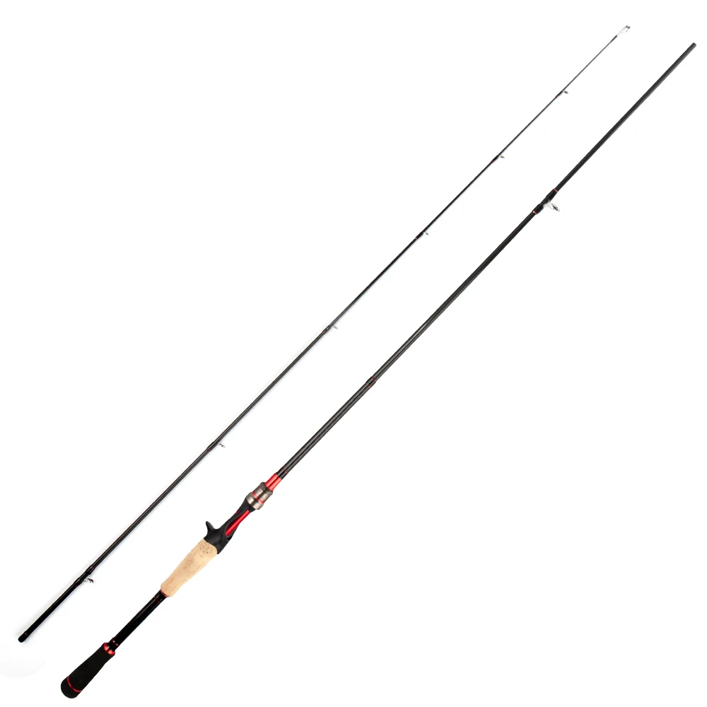 Newbiflity Sea Water 2 Section Pesca High Carbon Fishing Rod Pole Oem Carbon Fishing Rod Casting Pole