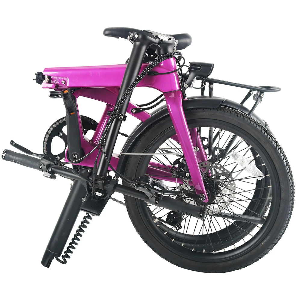 Manufacturer Direct Sales  Electric Bike  Only Weight 15KG Full Carbon Fiber Frame Removable Lithium Battery 36V 7.8Ah