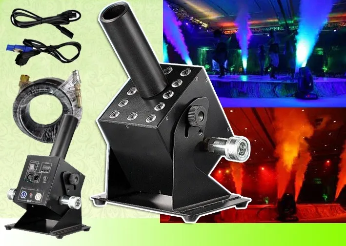 Оптовая Продажа DMX512 одноступенчатая Co2 струйная машина CO2 дымовые машины пушка для