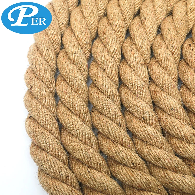 
High quality GYM training equipment hemp durable gym climbing rope 