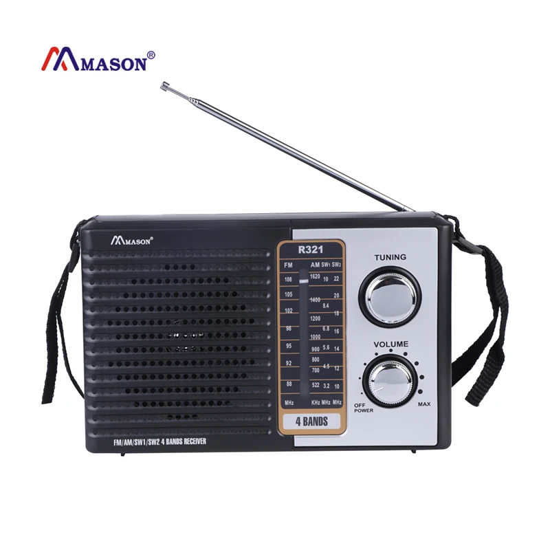 factory supply 4 band fm radio high sensitivity multiband am fm sw receiver