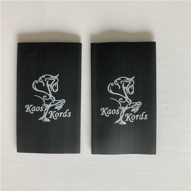 New custom logo printing Heat shrinkable glue black tube