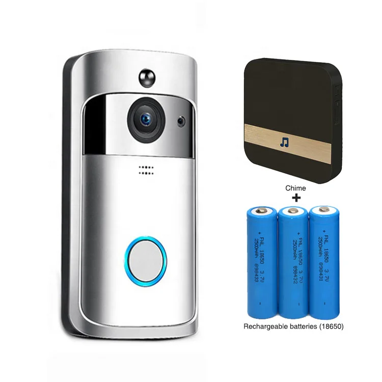Tuya HD 720p night vision smart intercom doorbell camera wifi wireless ring video doorbell
