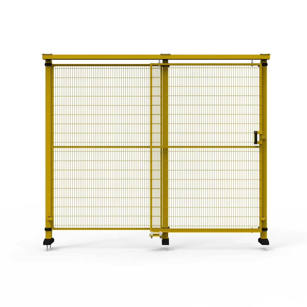 Industrial wire mesh machine guarding safety fence