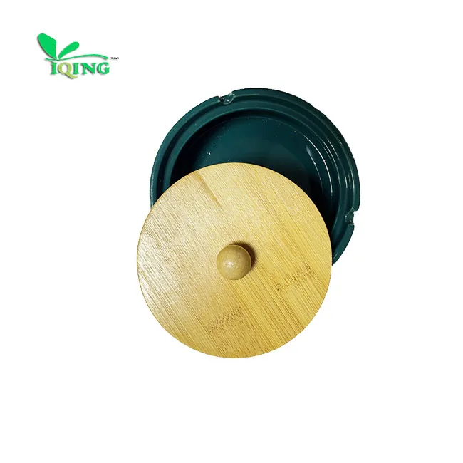 Exquisite workmanship high quality special for household smoking smoking accessories luxury ashtray with lid cigar accessories