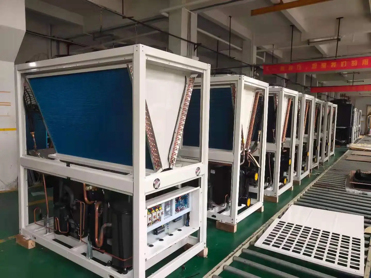 OEM Large heating system outdoor above ground water heater Air Source Heater Swimming Pool Heat Pump for pool