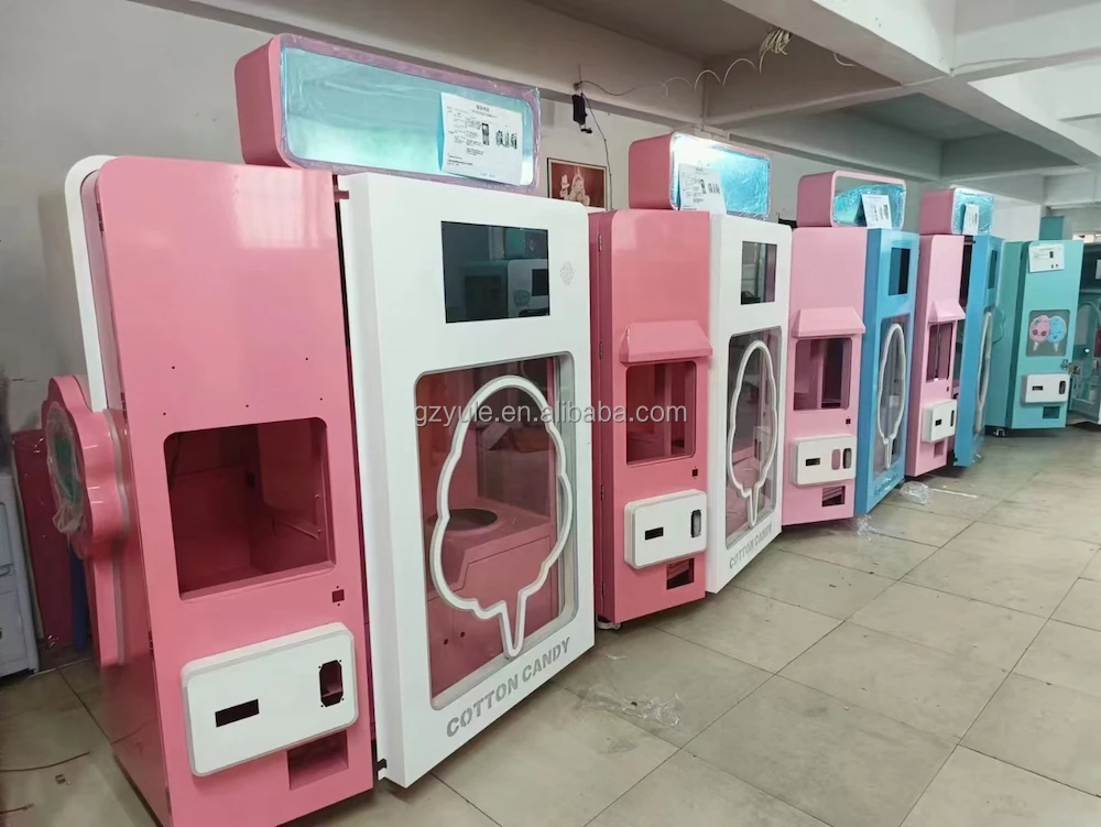 cotton candy venging machine snack machines popcorn cotton candy three flavour cotton candy machine