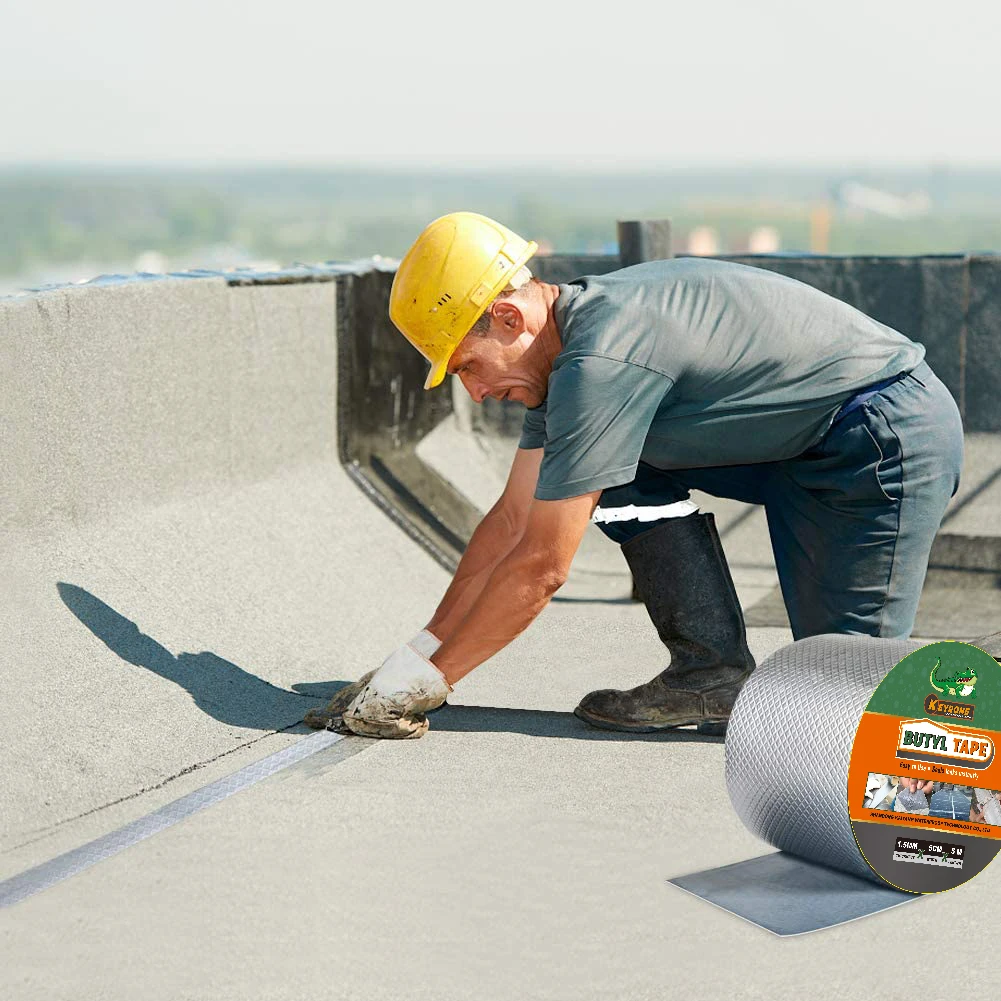 New Original Ic Electronic Components Onsite Inspection Black Self Strong Adhesive Rubber Aluminum Foil Tape Butyl For Best YOU