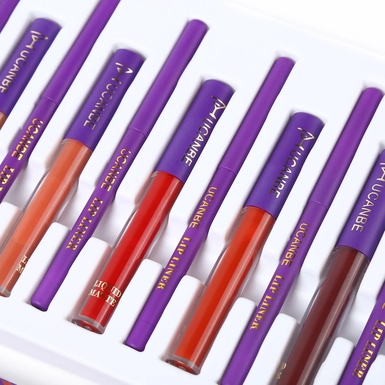 
13 Colors Lip liner Pencil Vegan Creamy Container Waterproof Custom Logo Private Label Lip Liner 