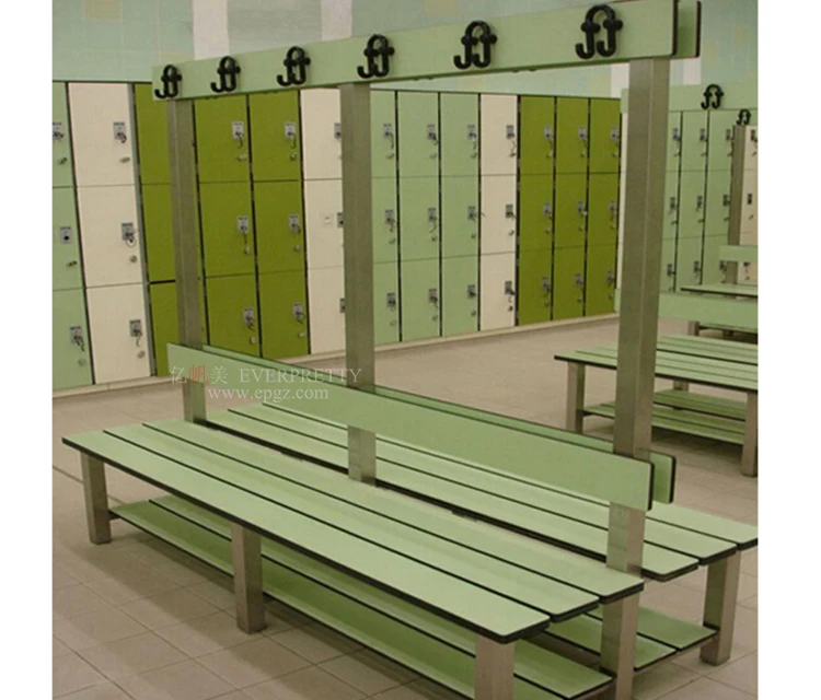 Прочная школьная мебель, скамейка для раздевалок для тренажерного зала