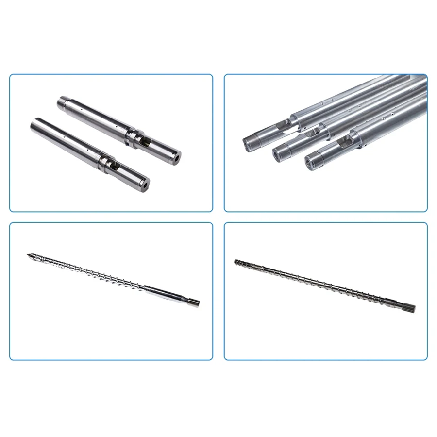 Reasonable Price Custom Length Shaft Ball Injection Screw, Screw Barrel for Injection Molding Machine