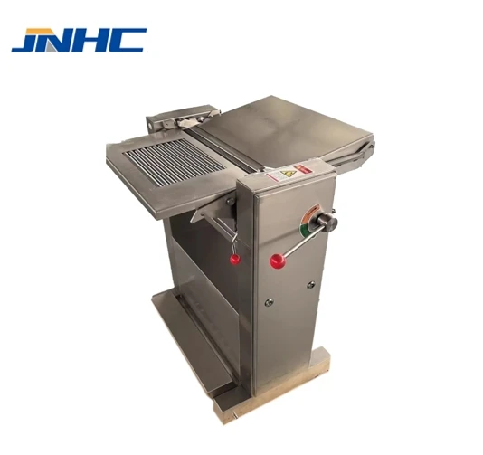 Sweden Automatic Meat Slicing Machine Long Slice Pork Skin Slicer Pork Skin Peeling Machine Beef Peel Meat Cutter Machine Price