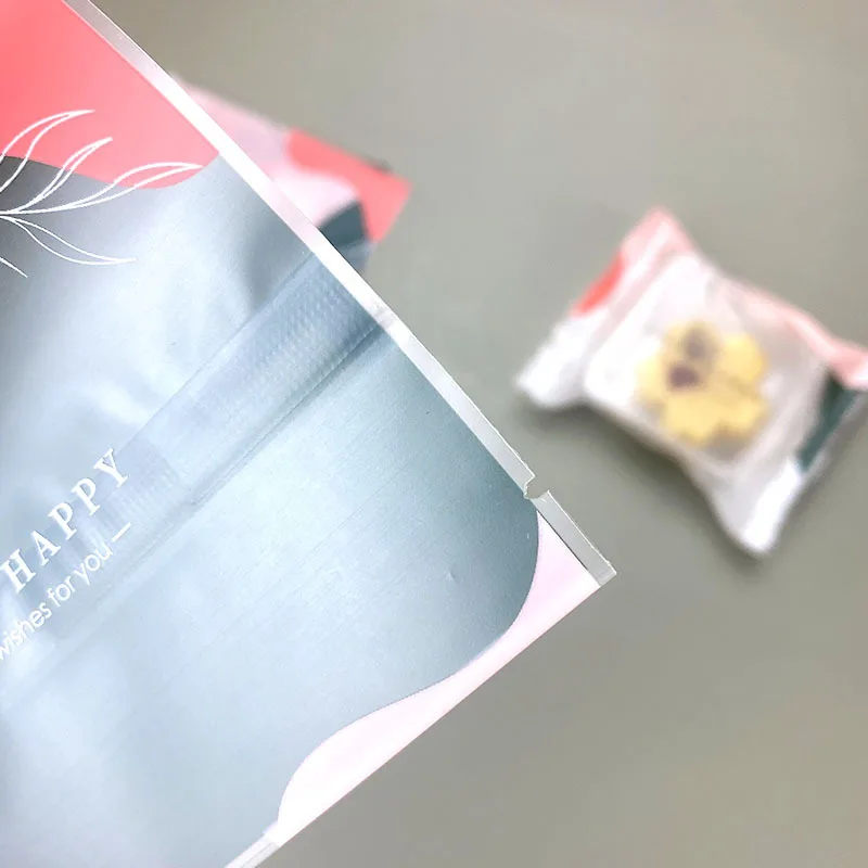 Custom Heat Seal Back Side Sealing Candy Gummy Nut Protein Energy Mushroom Chocolate Bar Wrapper Packaging Bags In Best Price