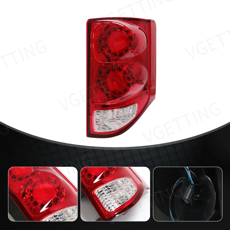 Car Accessories Halogen Rear Bumper Tail Lamp Brake Fog Light For Dodge Grand Caravan 2011 2012 2013 2014 2015 2016 2017 - 2020