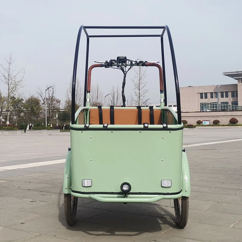 New Design Wholesale Front Loading Family Long Tail mid drive Cargo E Bike Cargo Bike For Sale Bakfiets