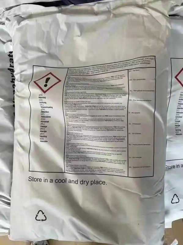 RZBC/lemon Star CAM Citric Acid Monohydrate Stock,ready to Ship