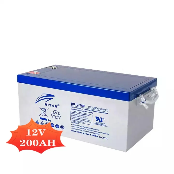 Ritar Battery AGM GEL VRLA UPS Inverter Battery 12V 100AH 150AH 200AH Lead Acid Battery
