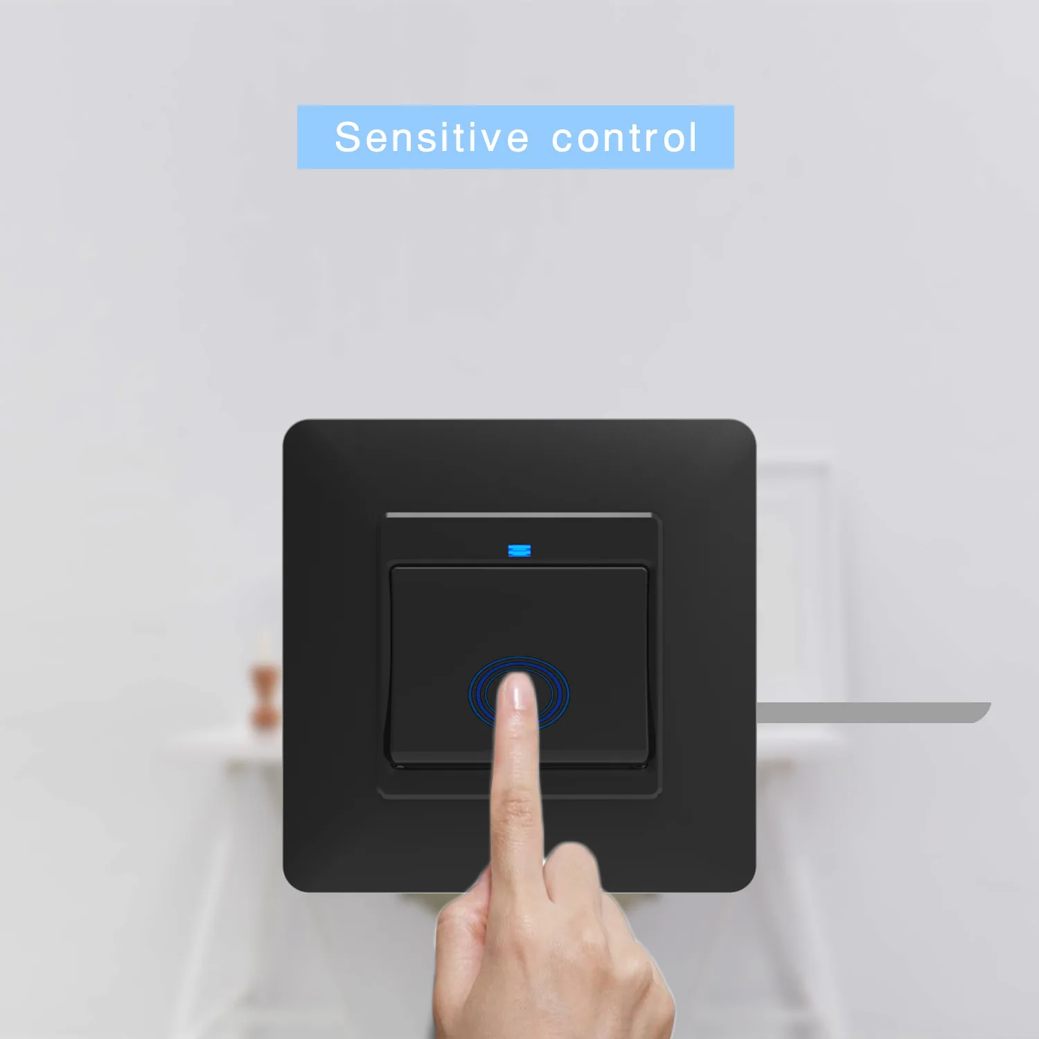 tuya app smart life US panel zigbee /wifi Recessed wall switch In wall smart socket