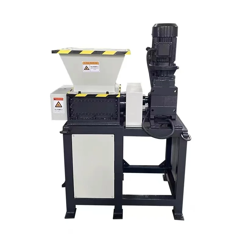 Rubber Metal Plastic Glass Paper Wood Shredder Crumb Machine For Sale