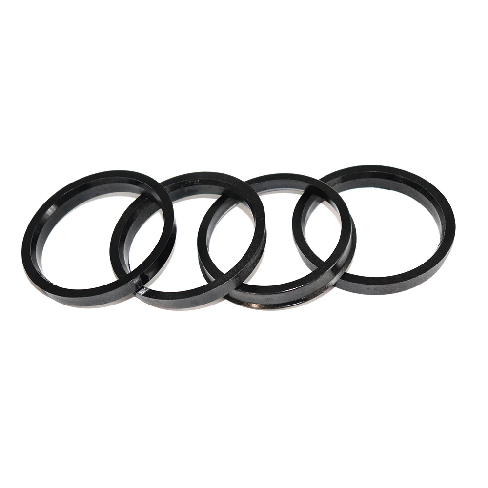 4PCS Car Wheel Bore Center Collar Hub Centric Rings Wheel Hub Rings 66.6-57.1mm For VW Mercedes d
