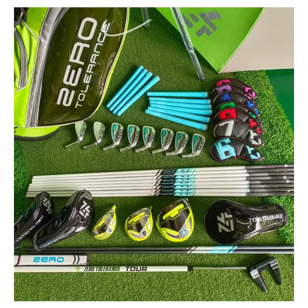 2024 New ODM/OEM Titanium Alloy Forged Irons With Graphite Right Handed Rubber Grip Junior Competition Complete Golf Club Set