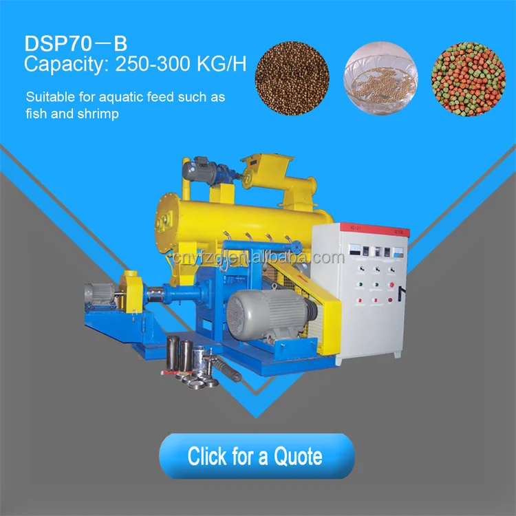 fish feed floating machine shrimp