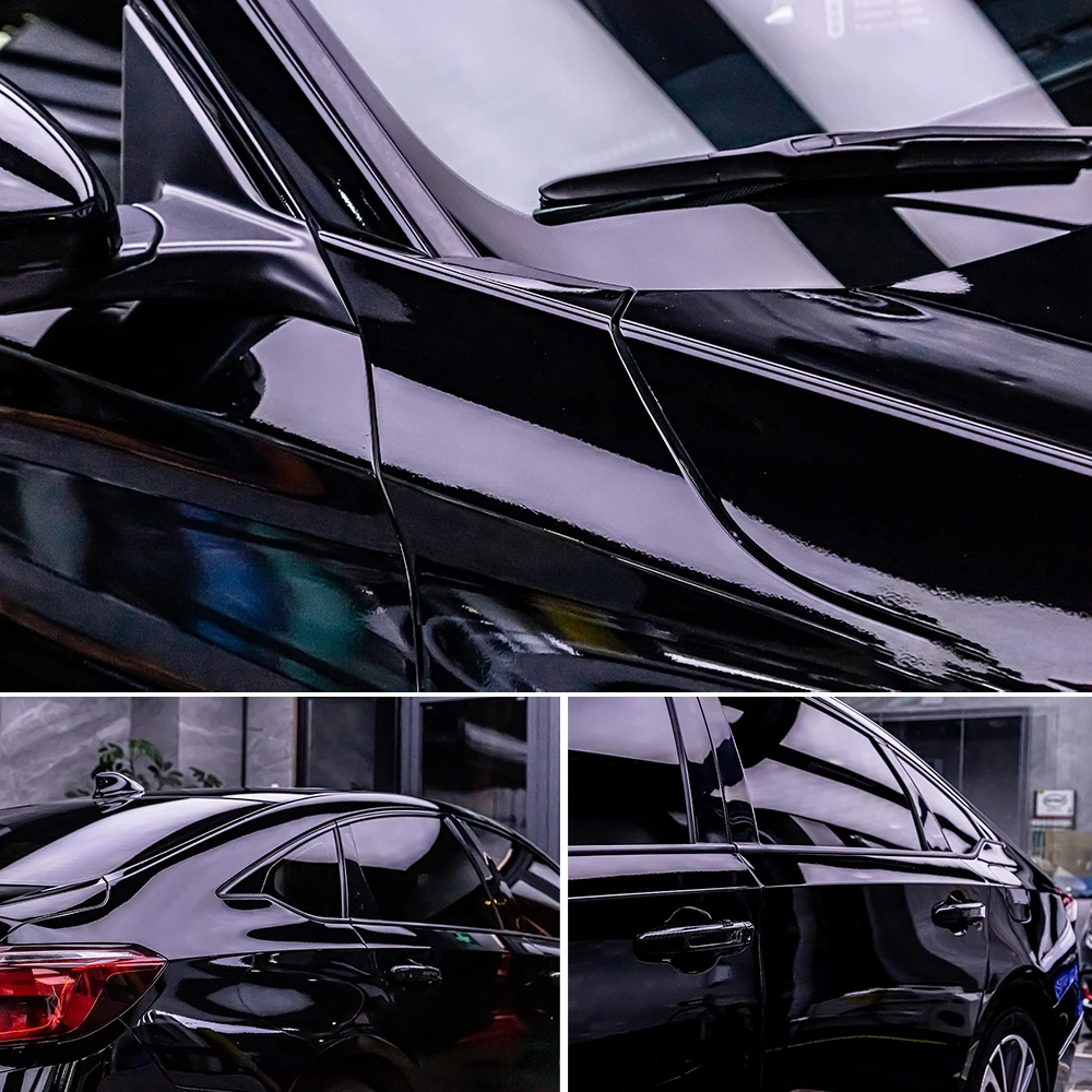 XPPF 1.52*15M Hot Selling PU Anti-Scratch Glossy Black Car Wrap Vehicle Film Wrap Car PPF Protect Film