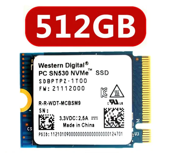 Good price M.2 NV-Me PCIE SSD 2230 256gb 512gb 1TB SN530 SSD for laptop