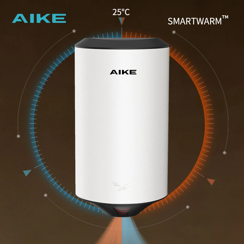 automatic hand dryer compact size wall mounted stainless steel hand dryer for toilet AK2805