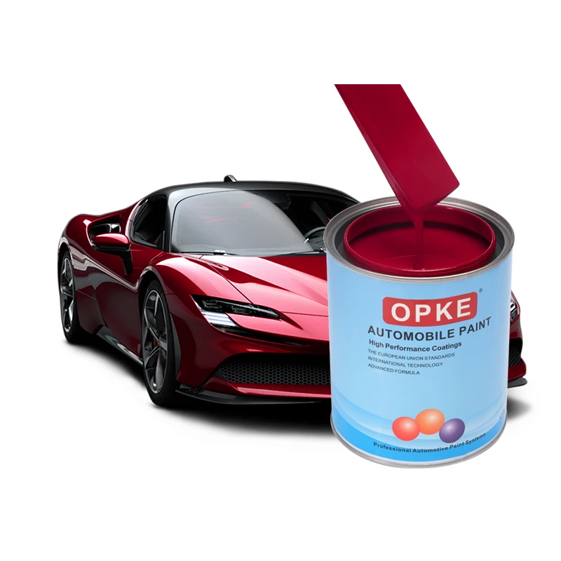 Factory Direct High Gloss Automotive Paint 1K Fast Drying Clear Coat Refinish Varnish Car Paint For Motorcycle