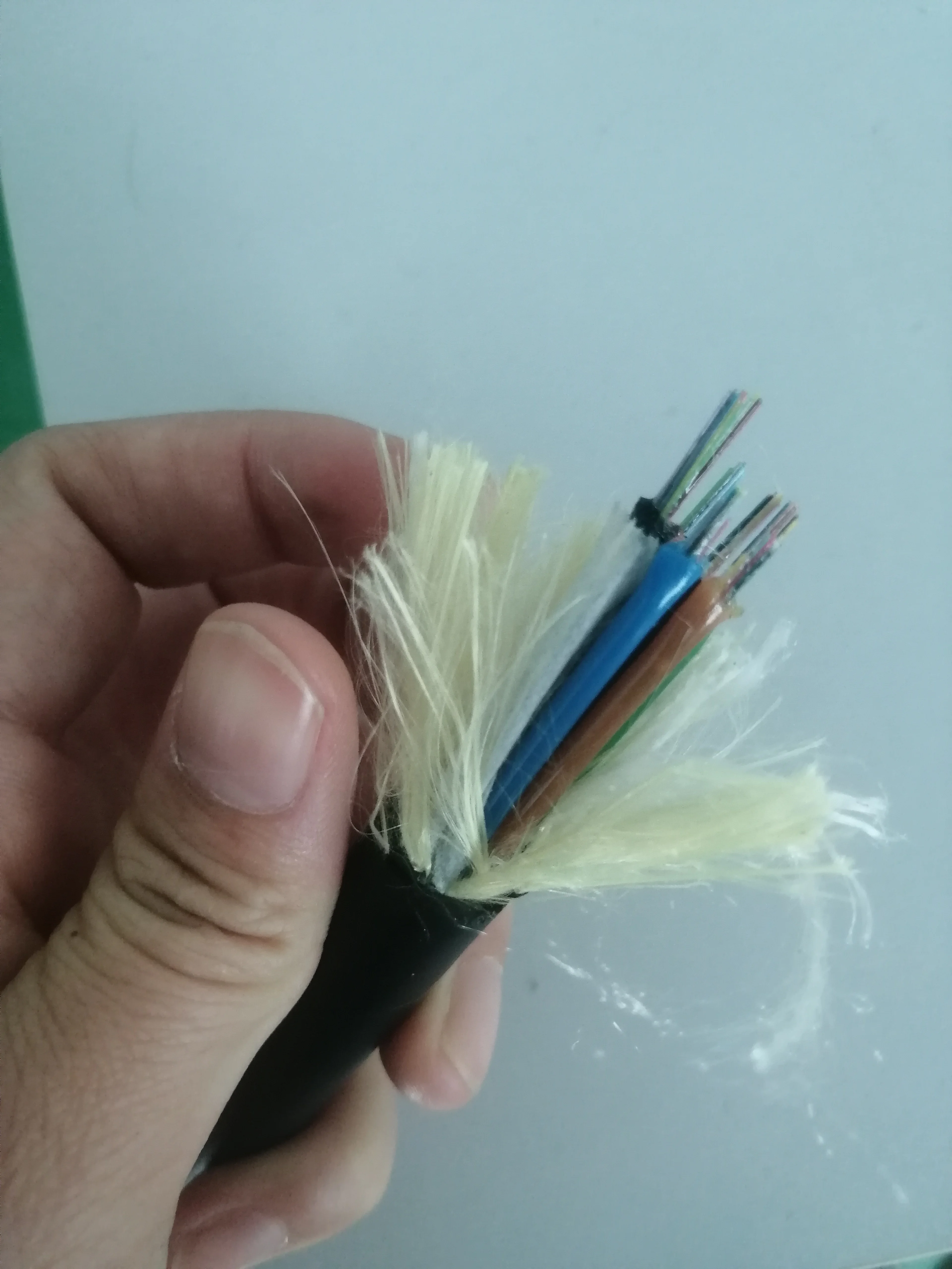 Adss Fiber Optical Cable 4km/drum G652d Manufacturer Supplier ADSS 24 Core Single Mode Optic Cable