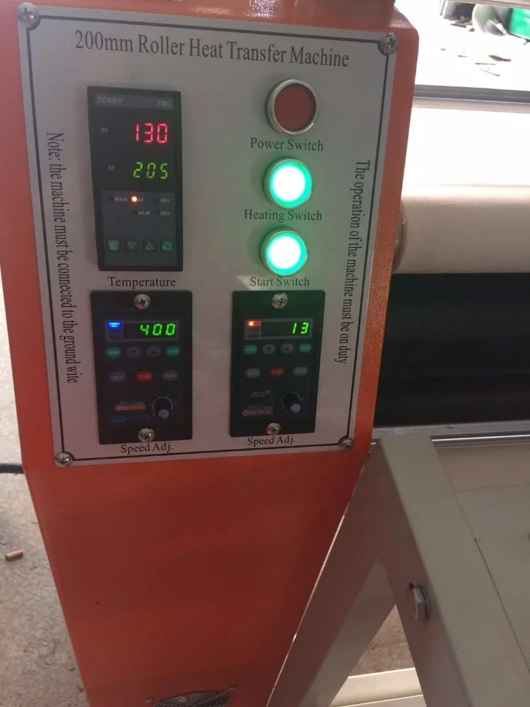 Roller Oil Drum Heating Sublimation Printing Machine Roll to Roll Heat Press/Heat Transfer Machine for Garment/Textile Printing