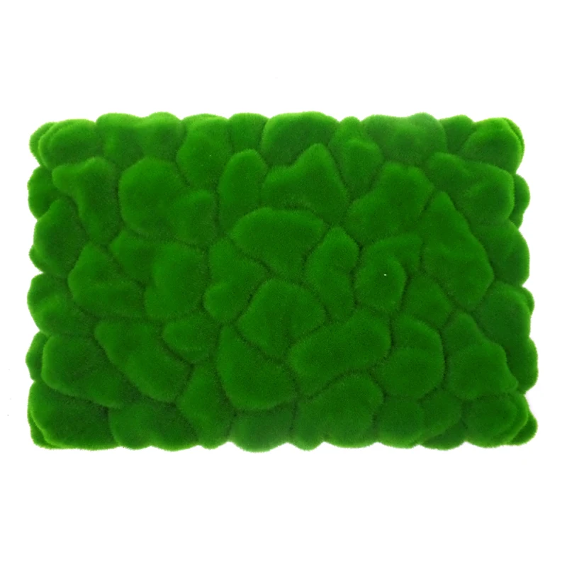 garden decoration artificial moss stone carpet cheap artificial grass carpet