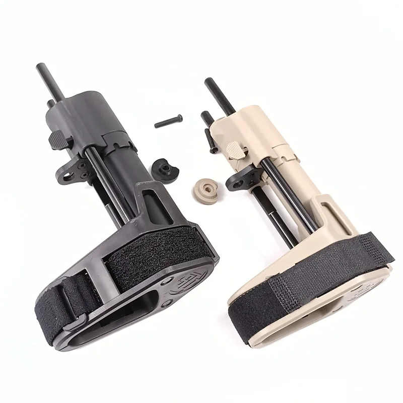 Телескопическая пластиковая поддержка для рукоятки SB PDW мягкая эластичная подставка игрушечного оружия AEG аксессуары кастомизации 0.6 кг подростков