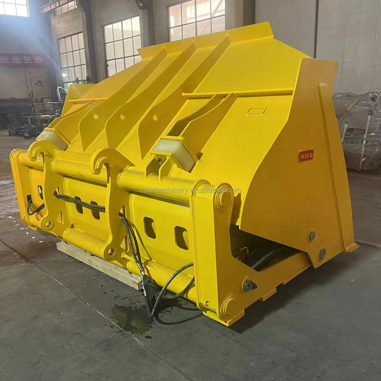 Wheel loader high tip bucket large capacity high dump bucket for wheel loaders WA480 CAT966 CAT972 JCB 457 Volvo L120 L150 L180