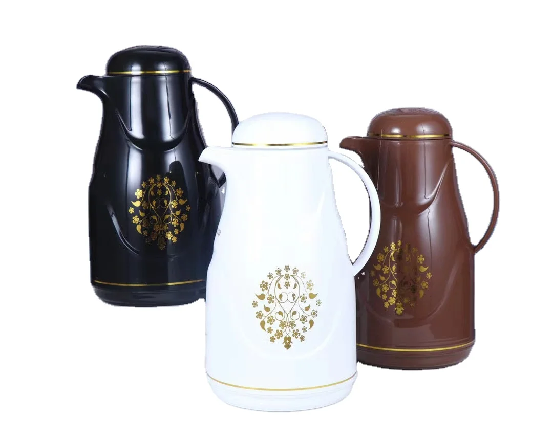 2024 Keep hot Stainless steel insulation hot water pot glass inner thermos flask home office hotel insulated coffee p