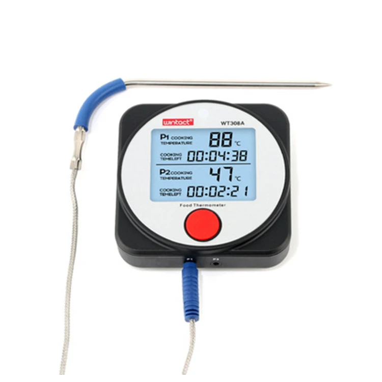 Smart Food Thermometer WT308A Blue Digital Food Thermometer Cooking Thermometer