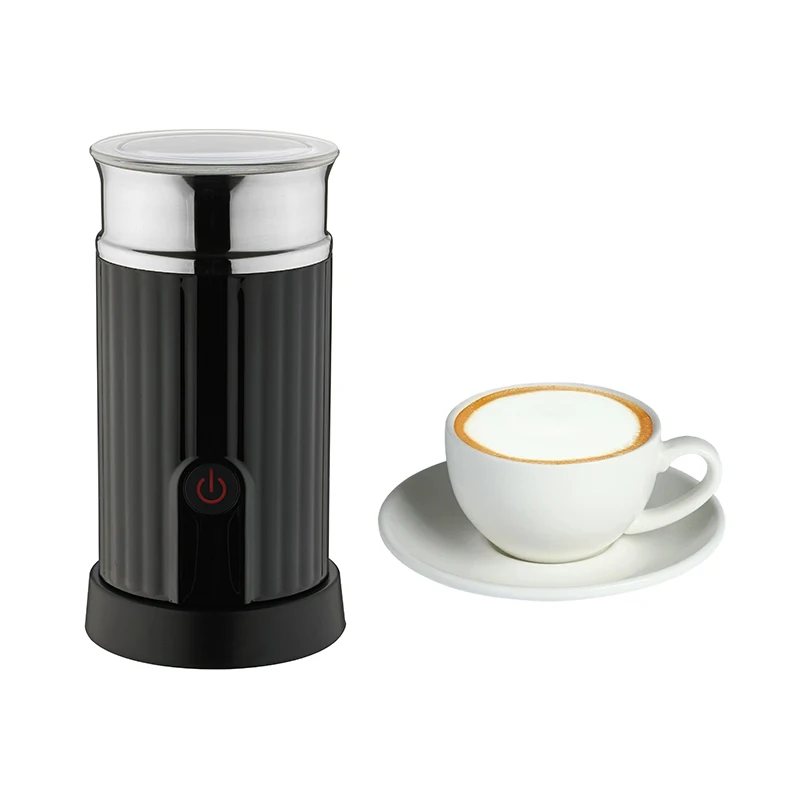 Hot and Cold Foam Maker Latte Cappuccinos Macchiato Silent Working White 3 In 1 Automatic Milk and Steamer Electric Milk Frother