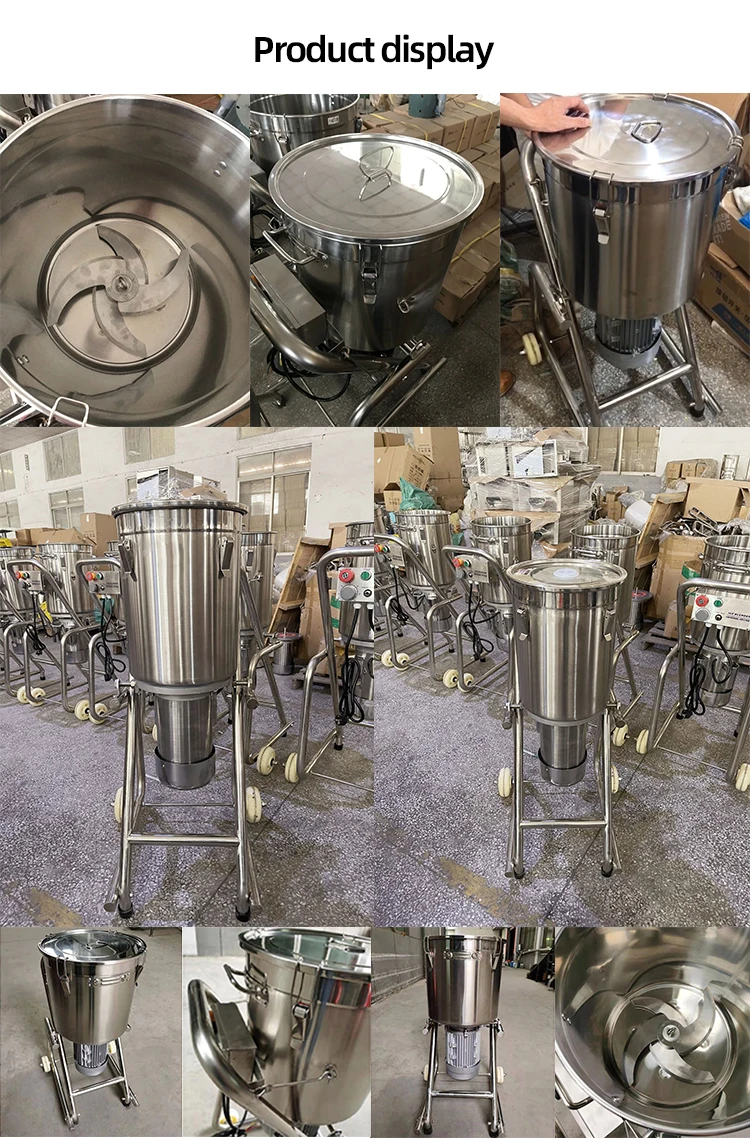 Commercial Electric Large cutter stainless steel vegetable cutter food cutter machine