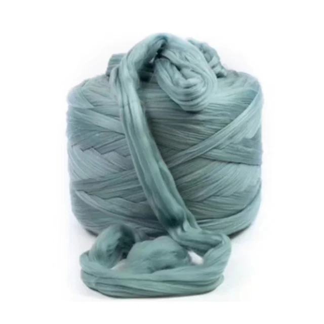 Tonky  21Micron 66s  Super Chunky Thick 100% Merino Wool Chunky Roving Hand Knitting Yarn
