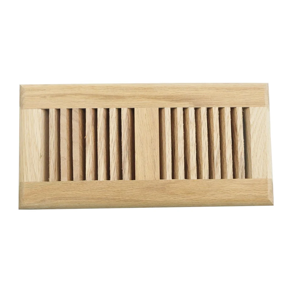 4x10 oak wooden vents/self rimming vents