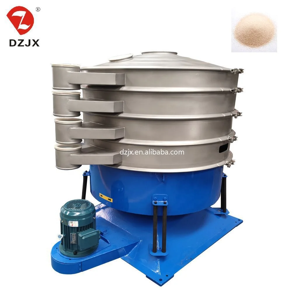 DZJX Flexible Rotary Tumbler Screen For Sieving Granular Material Charcoal Powder Swing Rotary Tumbler Vibration Sieve