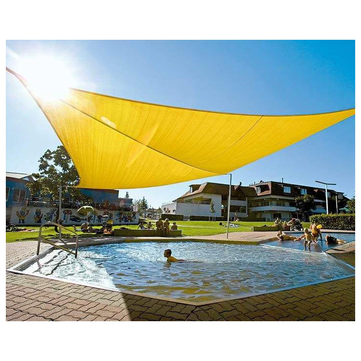 
100% virgin hdpe garden shade sail 5m 