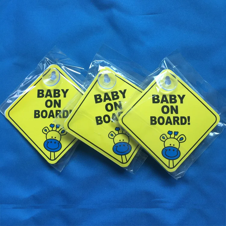Manufacturer Baby On Board Vinyl Decal Car Window Warning Sign Safety Car Vinyl Sticker