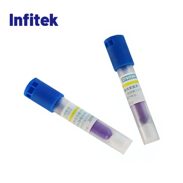 Infitek Pressure Steam Sterilization Effect Monitoring Rapid Biological Test Kit BIK-1S