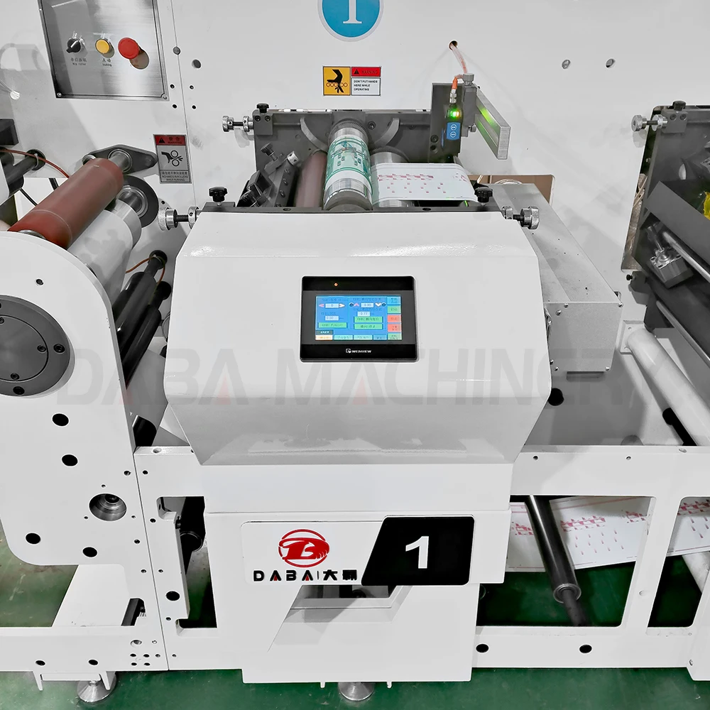 flexo unit type printing machine with 4servo motor per printing unit and complete chiller system