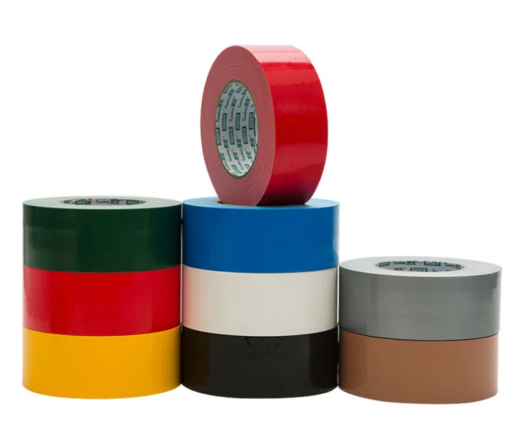 High-viscosity Color Adhesive Tape One-sided Strong Waterproof Cloth Base Adhesive Tape