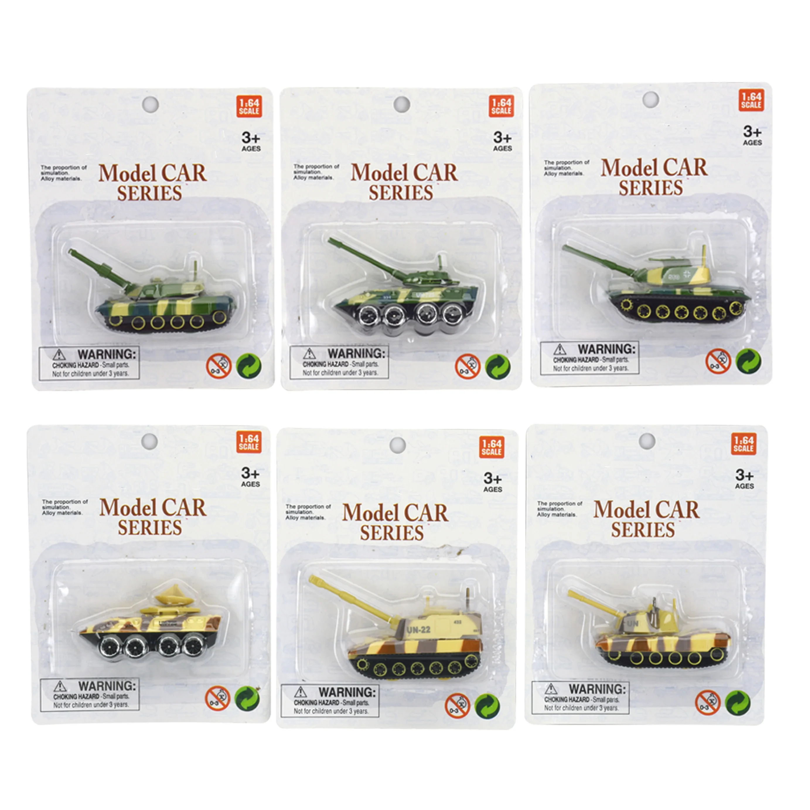 1:64Diecast Model Tank Toys Hobby Collecting Fun Toys Available Promotional Sliding Alloy Tank