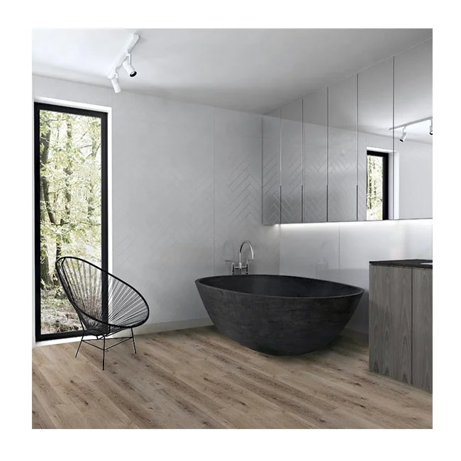 100% Сырье, ПВХ материал, УФ покрытие, сухая подложка, viny plank flooring plank